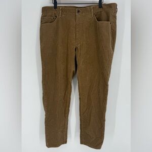 Men's Corduroy Pants in Tan
